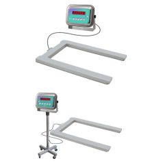 Raklapmérleg INOX (Hitelesített, Multirange)