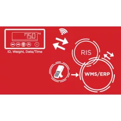   RAVAS RIS: mobil mérési rendszer integrációs eszköz - WMS / ERP (Raktárirányítási rendszer/vállalatirányítási rendszer)