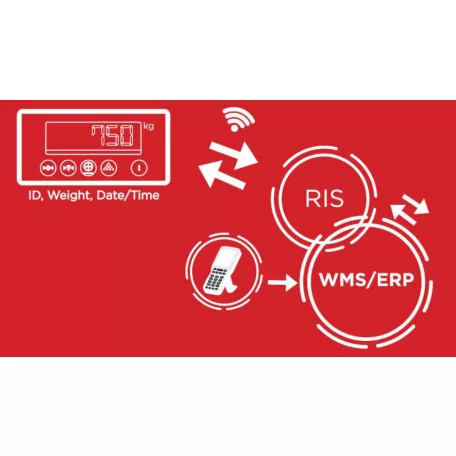RAVAS RIS: mobil mérési rendszer integrációs eszköz - WMS / ERP (Raktárirányítási rendszer/vállalatirányítási rendszer)