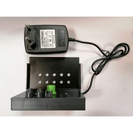 Akkumulátor töltő Li-ion füles akkuhoz 16,8V 1.0A